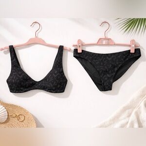 Vuori Black Camouflage Bikini Set